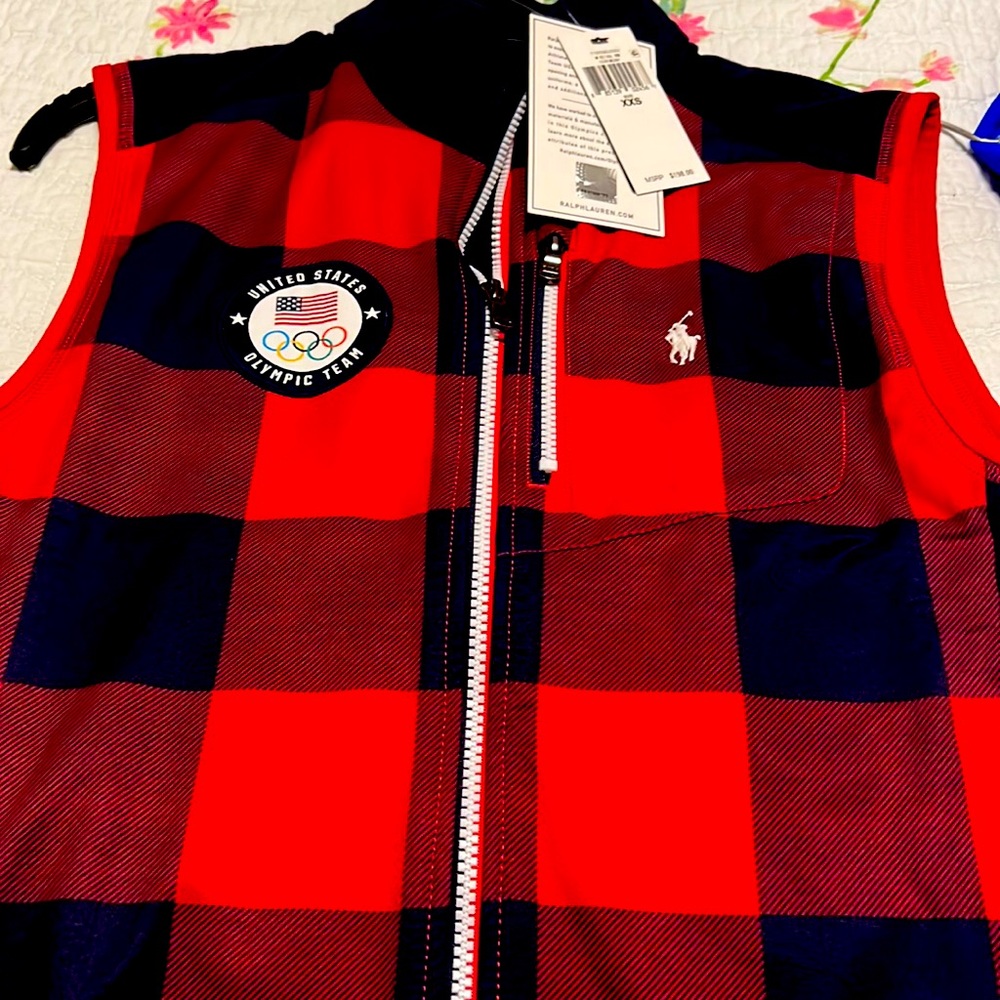 Unisex Team USA Vest Olympics